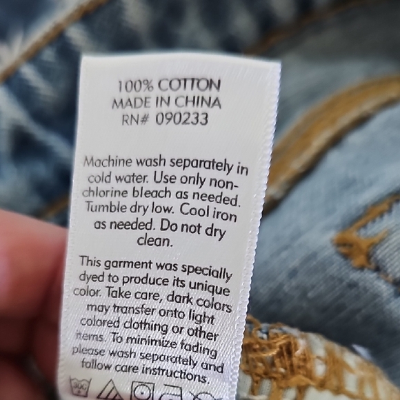 PacSun Size 28 VSCO High Waisted Denim Blue Women's Shorts - Picture 7 of 7